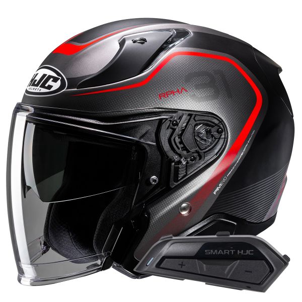 Jet HJC RPHA31 Kouv MC1SF + Kit Bluetooth Smart 21B Flat Black Jet HJC RPHA31 Kouv MC1SF + Kit Bluetooth Smart 21B Flat Black