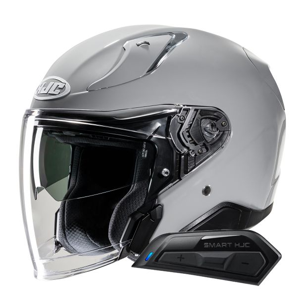 Jet HJC RPHA31 N. Grey + Kit Bluetooth Smart 11B