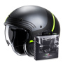 Casque Jet HJC V31 Byron MC3HSF + Kit Bluetooth Lokui K10