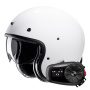 Casque Jet HJC V31 White + Kit Bluetooth 5S Solo