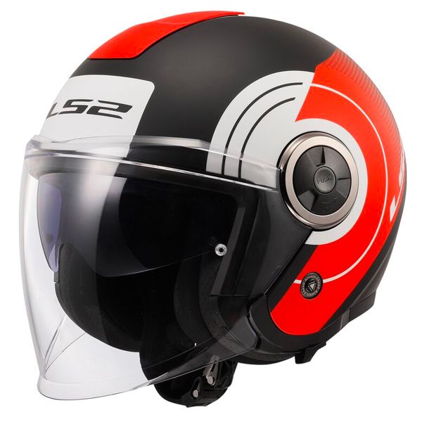 Jet LS2 Classy Disko Black Red White OF620