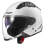 Casque Jet LS2 Copter II Gloss White OF600