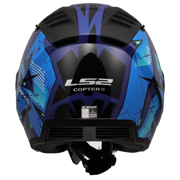 LS2 Copter II Kanji Blu OF600