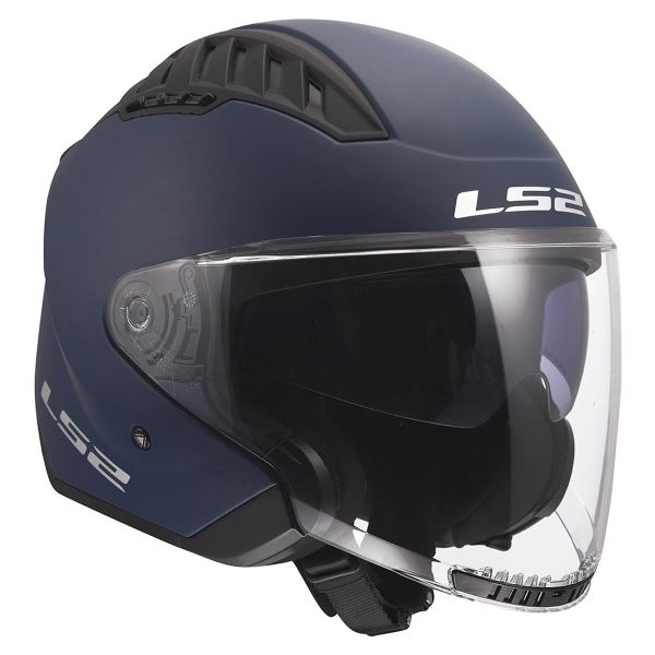 LS2 Copter II Solid Navy Blue OF600
