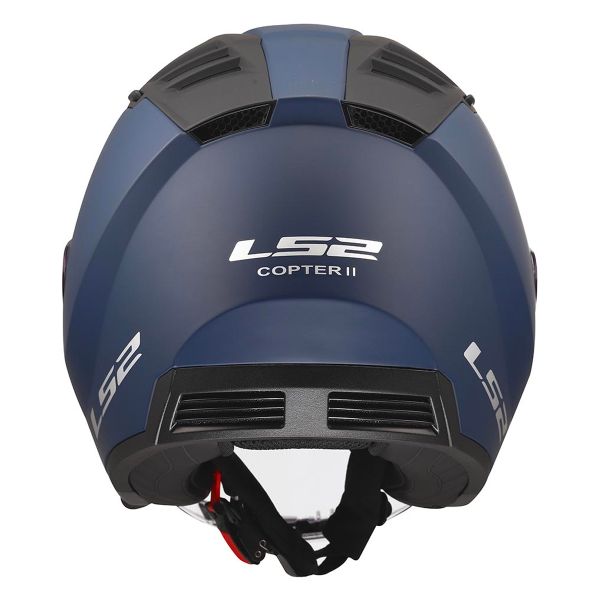 LS2 Copter II Solid Navy Blue OF600