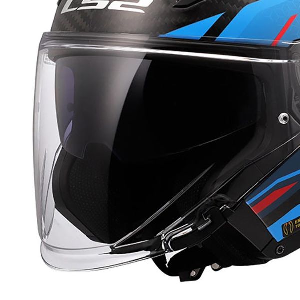 LS2 Infinity II C Urus Blu Rosso OF603