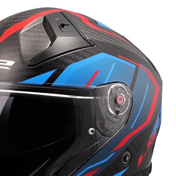 LS2 Infinity II C Urus Blu Rosso OF603