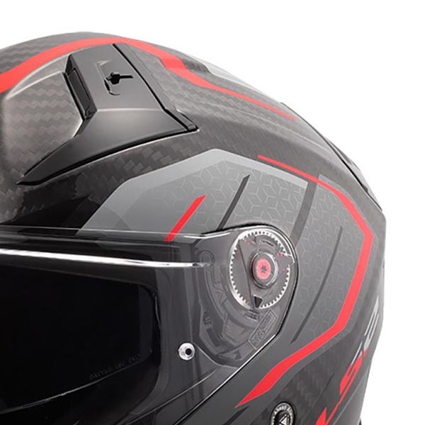 LS2 Infinity II C Rosso Urus OF603