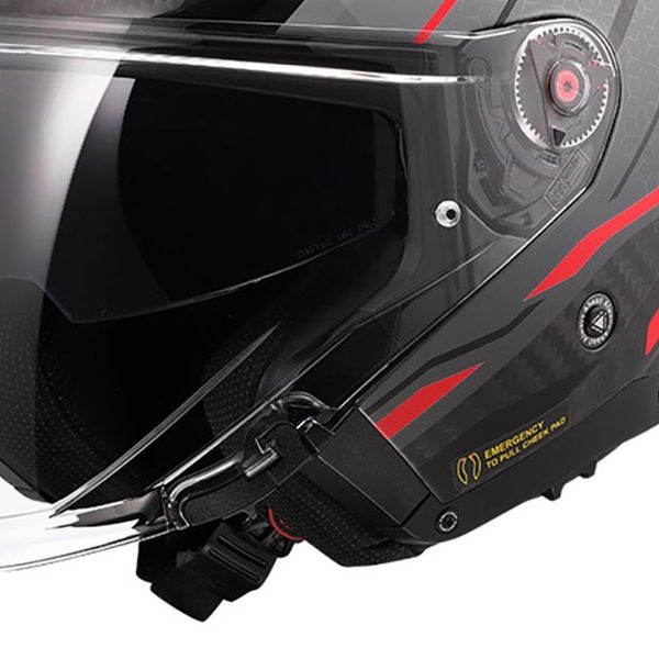 LS2 Infinity II C Rosso Urus OF603