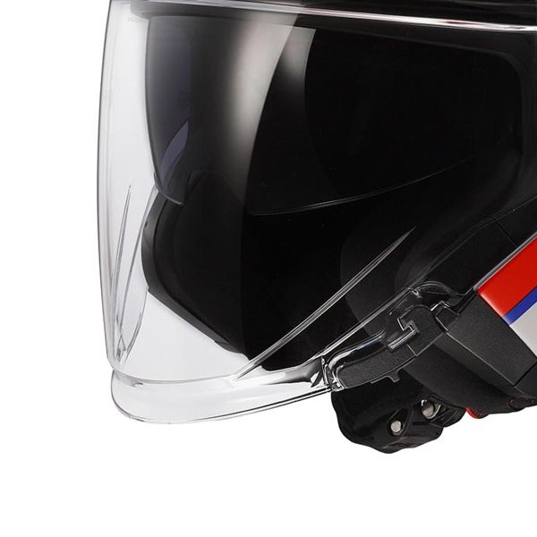 LS2 Infinity II Focus Grigio Rosso OF603