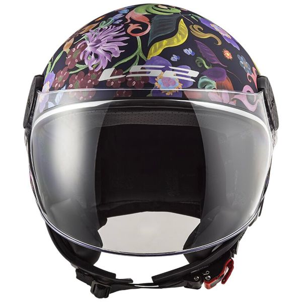 LS2 Sphere Lux II Bloom Blue Pink OF558