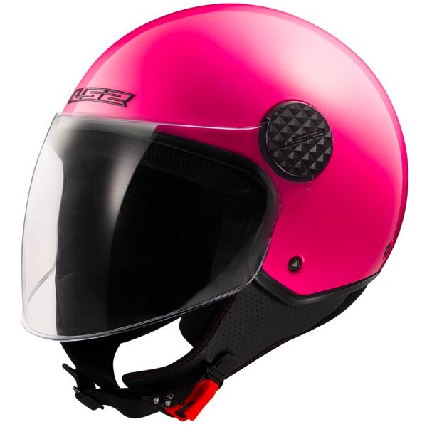 Jet LS2 Sphere Lux II Solid Fluo Pink OF558