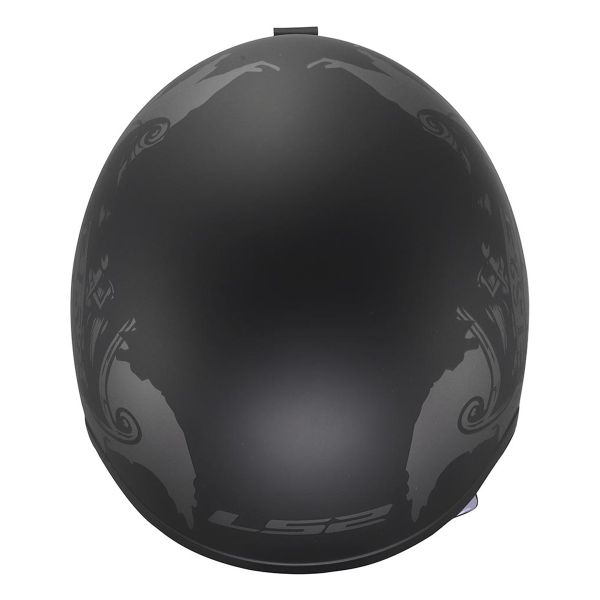 LS2 Spitfire II Willy Black Grey OF599