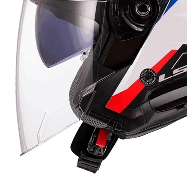 LS2 Verso II Air Bianco Blu Rosso OF618