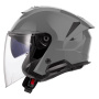 Casque Jet LS2 Verso II Solido Grigio Naro OF618