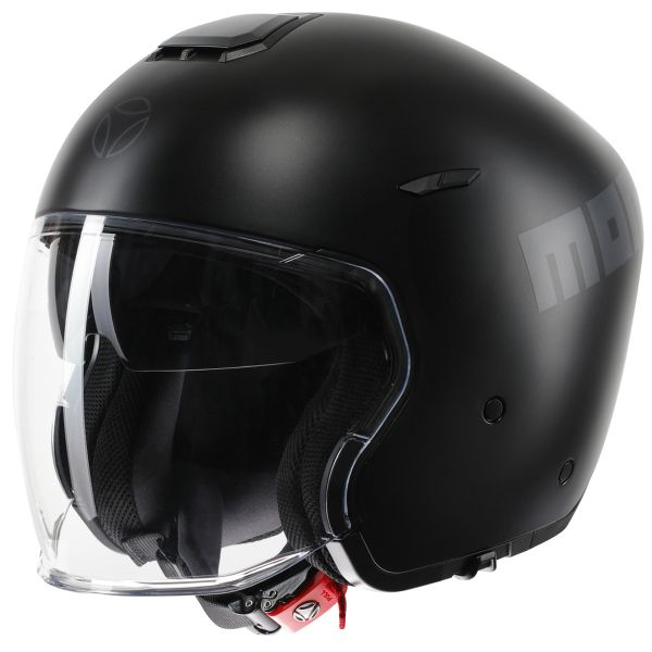 Jet Momo Design Nero opaco Aero Grigio scuro