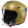 Casque Jet Momo Design Oro opaco Aero Grigio scuro