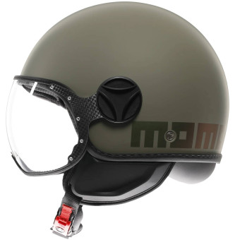 Casque Jet Momo Design FGTR Classic Flip Matt Green Bronze Casque Jet Momo Design FGTR Classic Flip Matt Green Bronze