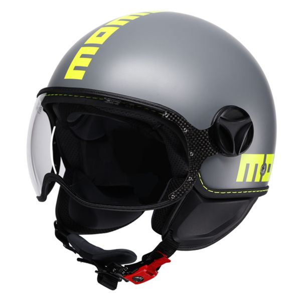 Jet Momo Design FGTR Classic Fluo Grigio opaco Giallo Fluo