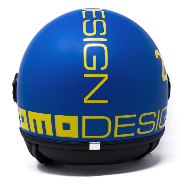 Momo Design FGTR Classic Heritage Blue Alpine Matt Yellow