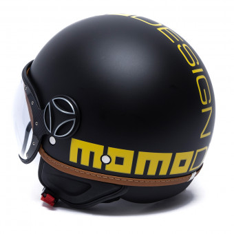 Momo Design FGTR Classic Heritage Matt Black Yellow