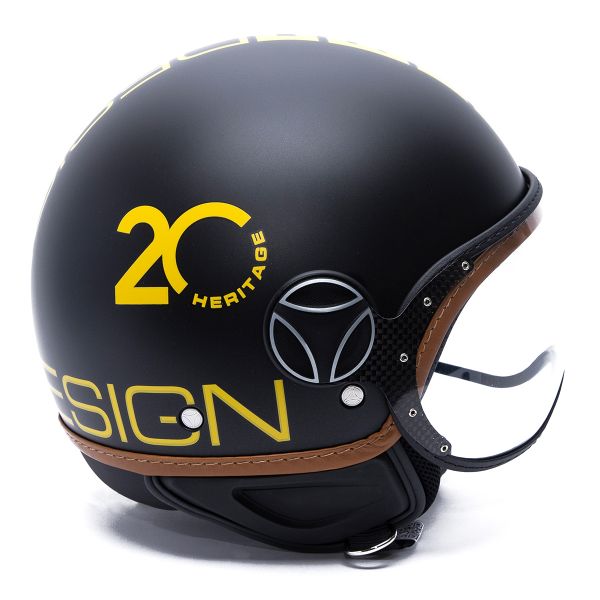 Momo Design FGTR Classic Heritage Matt Black Yellow