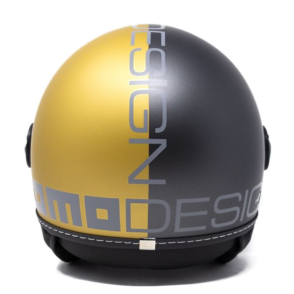 Casco Moto Momo Design FGTR Evo Joker Asphalt Gold Grey Al Miglior Prezzo
