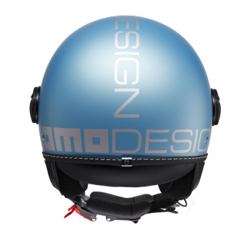 Momo Design FGTR Evo Blu Primavera Opaco Argento