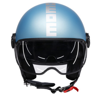 Momo Design FGTR Evo Blu Primavera Opaco Argento