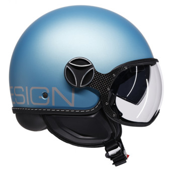 Momo Design FGTR Evo Blu Primavera Opaco Argento