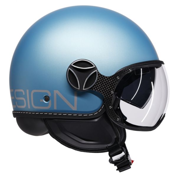 Momo Design FGTR Evo Blu Primavera Opaco Argento