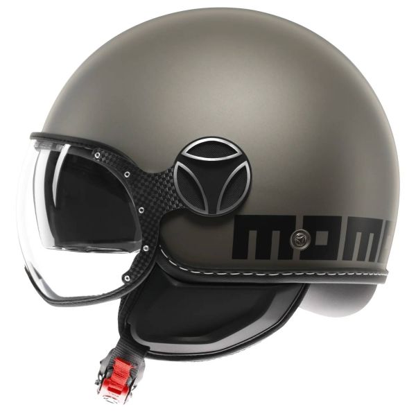 Jet Momo Design FGTR Evo Matt Titanium Frost Black Jet Momo Design FGTR Evo Matt Titanium Frost Black