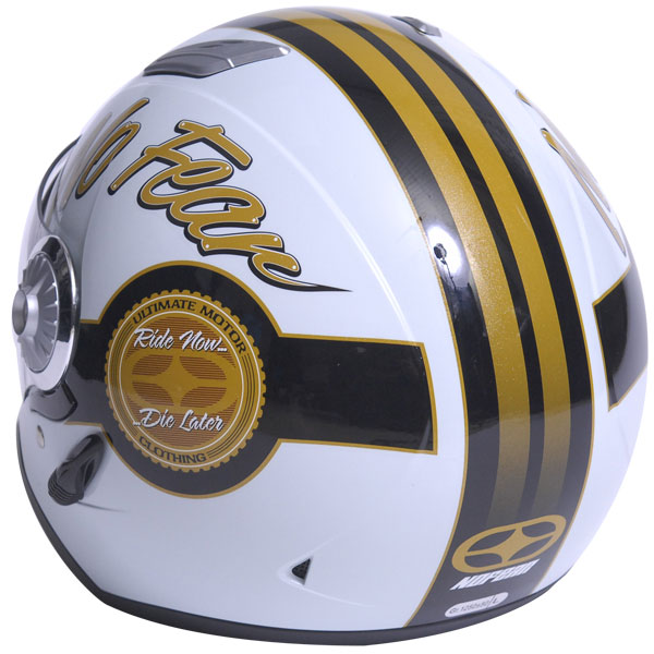 No Fear Jet 215 Golden White Gloss