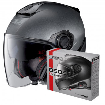 Jet Nolan N40 5 Special N-Com Black Graphite 9 + Kit Bluetooth B602R