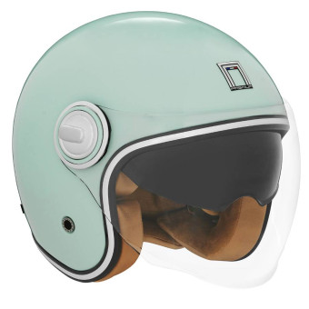 Casque Jet NOX Heritage Sea Green Casque Jet NOX Heritage Sea Green