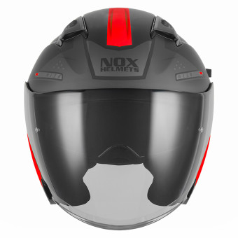 NOX N130 Ekto Mat Black Red