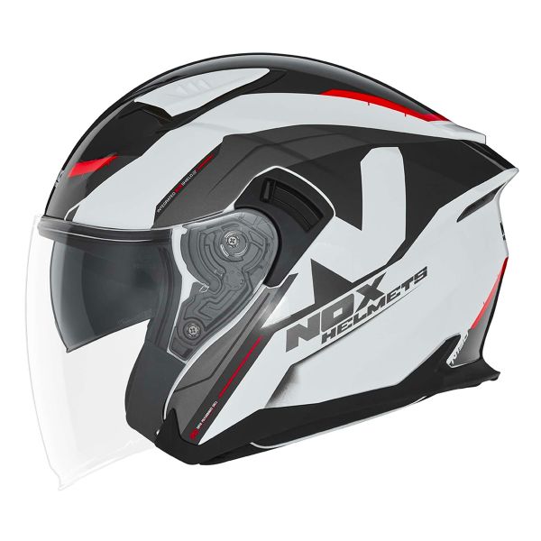 NOX N130 Klint White Red + Kit Bluetooth BT Mini