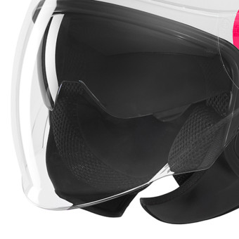 NOX N182 Round Mat Black Pink