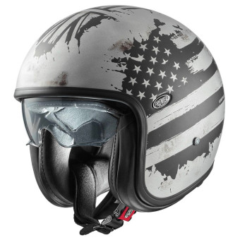 Casco moto Premier Vintage Platinum EX 8 BM en Stock