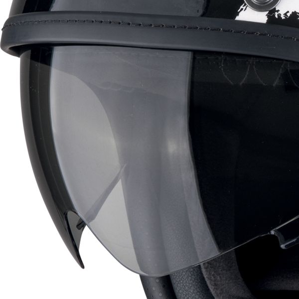 Scorpion Belfast Evo Adonis Bianco Rosso Blu + Kit Bluetooth Exo-Com Link-1C