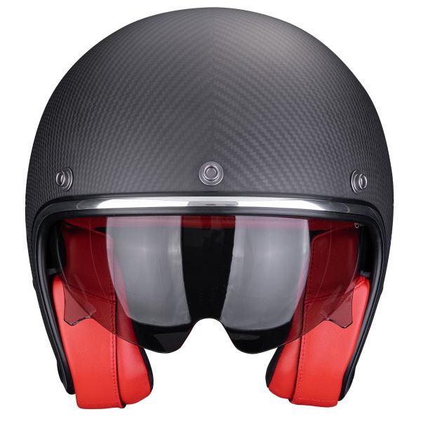 Scorpion Belfast Evo Carbon Matt Black Red