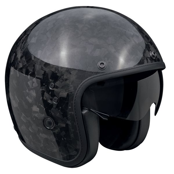 Scorpion Belfast Evo Carbon Onyx Black + kit Bluetooth Exo-Com Link-1