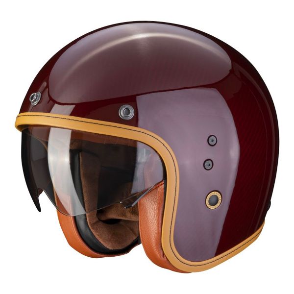 Jet Scorpion Belfast Evo Carbon Red Jet Scorpion Belfast Evo Carbon Red