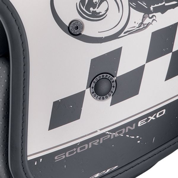 Scorpion Belfast Evo Drive Fast Crema Nero Opaco