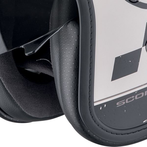 Scorpion Belfast Evo Drive Fast Crema Nero Opaco