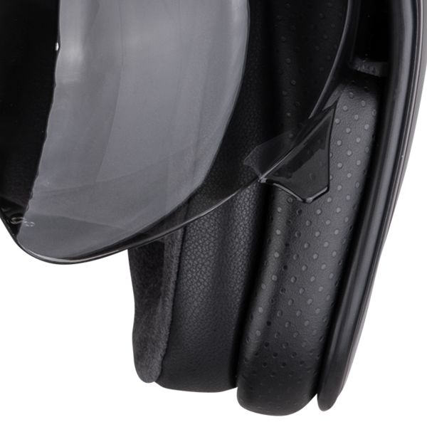 Scorpion Belfast Evo Drive Fast Argento Nero Oro + Kit Bluetooth Exo-Com Link-1C