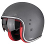 Casque Jet Scorpion Belfast II Carbon Solid Matt Black Red