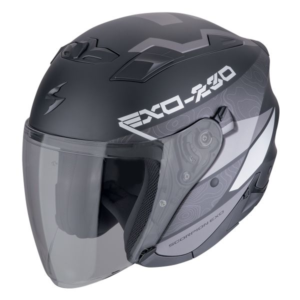 Jet Scorpion Fascia Exo 230 Nero opaco Argento