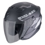 Casque Jet Scorpion Fascia Exo 230 Nero opaco Argento
