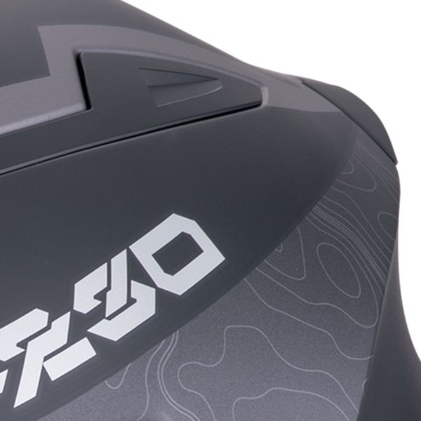 Scorpion Fascia Exo 230 Nero opaco Argento